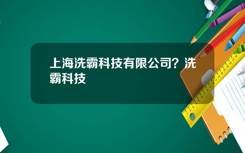 上海洗霸科技有限公司？洗霸科技